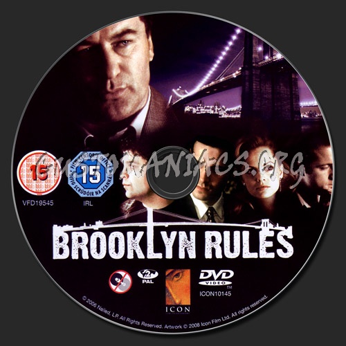 Brooklyn Rules dvd label