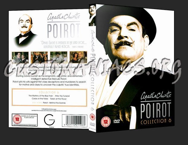 Poirot Collection 6 dvd cover