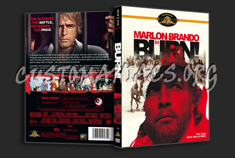 Burn dvd cover