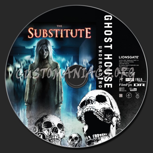 The Substitute dvd label