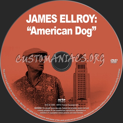 James Ellroy American Dog dvd label