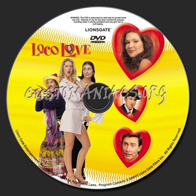 Loco Love dvd label