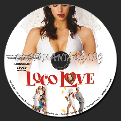 Loco Love. dvd label