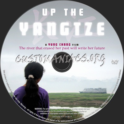 Up The Yangtze dvd label