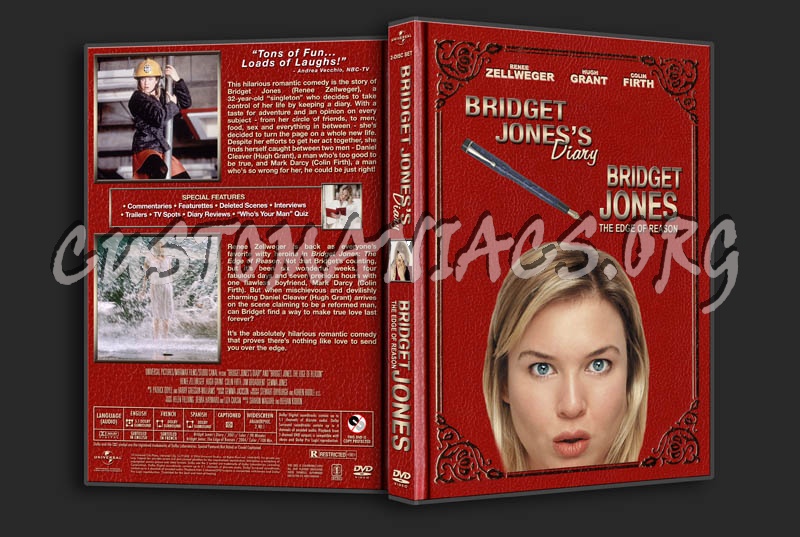 Bridget Jones's Diary/Bridget Jones: The Edge of Reason Double Feature dvd cover