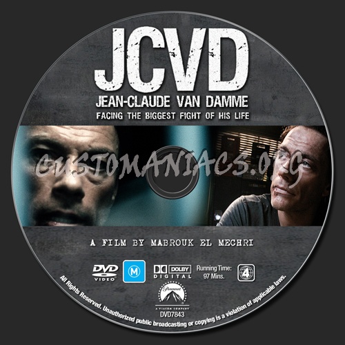 Jcvd dvd label