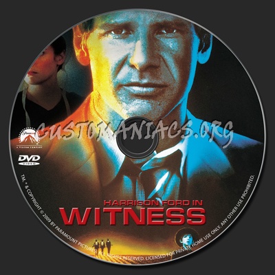 Witness dvd label