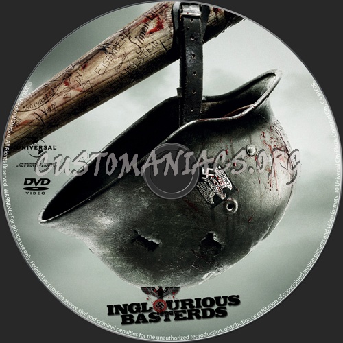 Inglourious Basterds dvd label