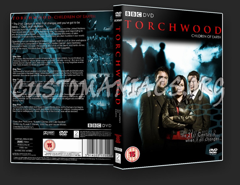 Torchwood: Children Of Earth dvd cover