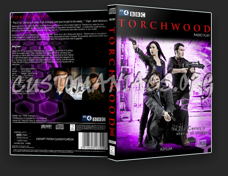 Torchwood: Asylum dvd cover