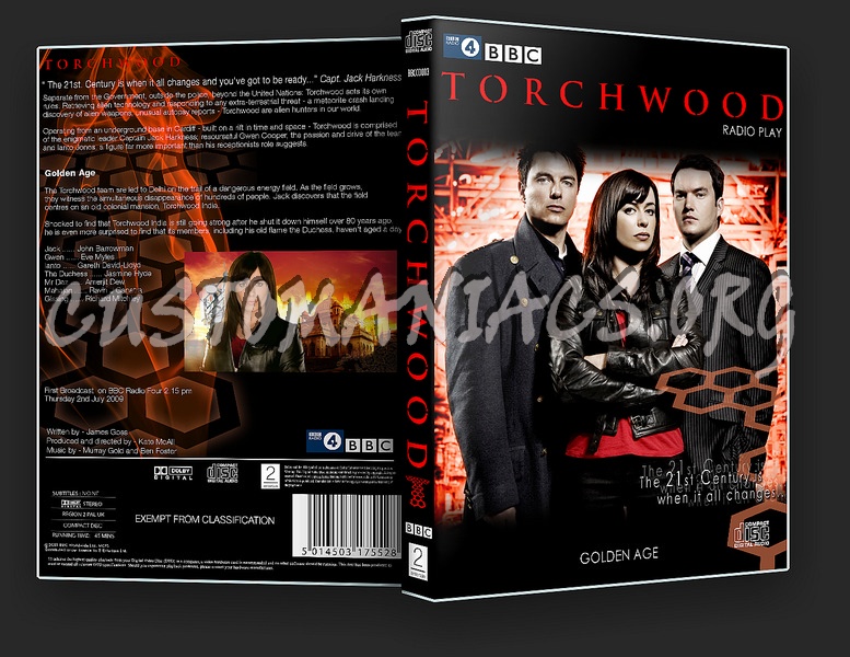 Torchwood: Golden Age dvd cover