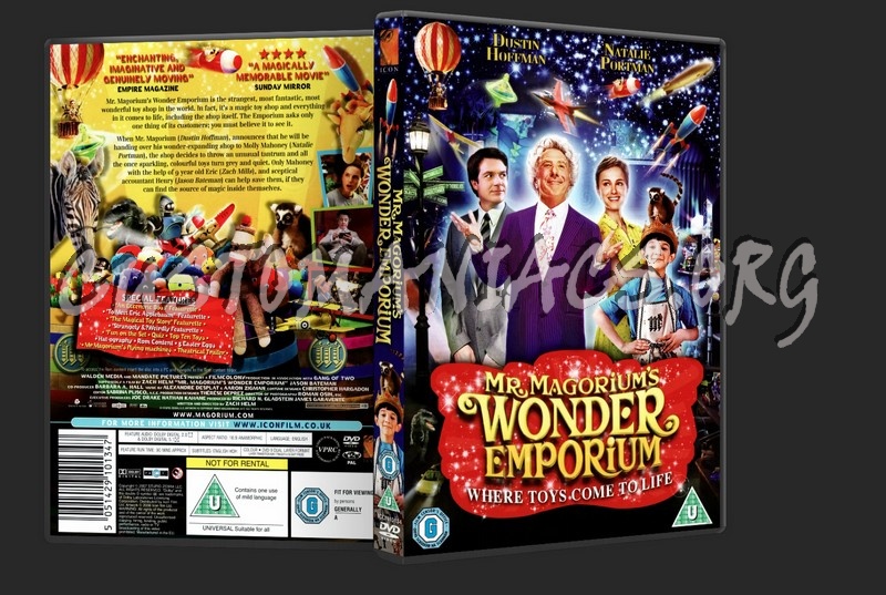 Mr Magorium's Wonder Emporium dvd cover