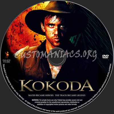 Kokoda dvd label