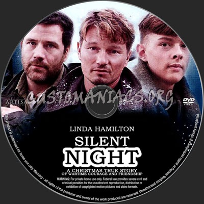 Silent Night dvd label