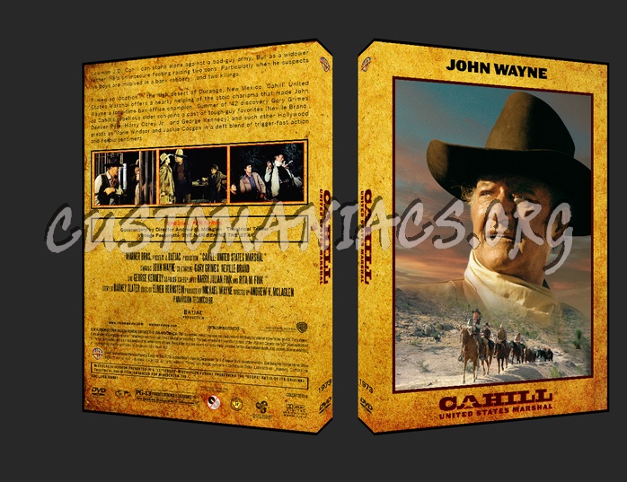 Cahill United States Marshal 1973 dvd cover