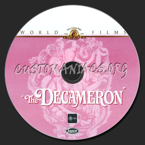 The Decameron dvd label