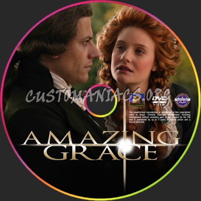 Amazing Grace dvd label