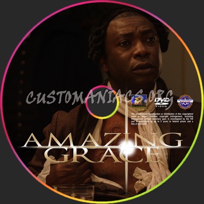 Amazing Grace dvd label