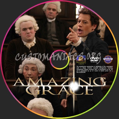 Amazing Grace dvd label