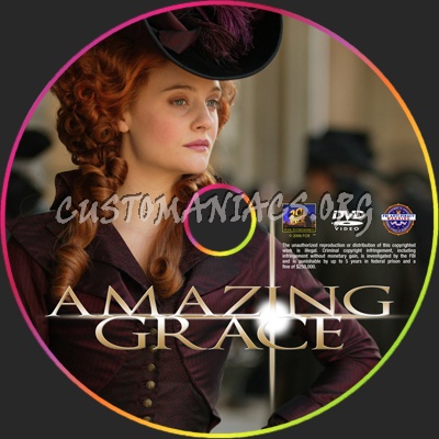 Amazing Grace dvd label