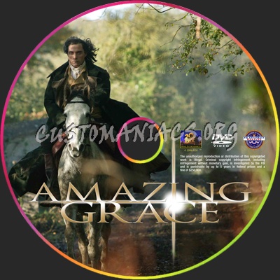 Amazing Grace dvd label