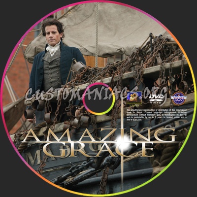 Amazing Grace dvd label