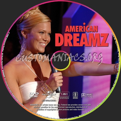 American Dreamz dvd label