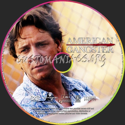 American Gangster dvd label