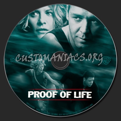 Proof of Life dvd label