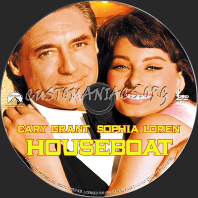 Houseboat dvd label