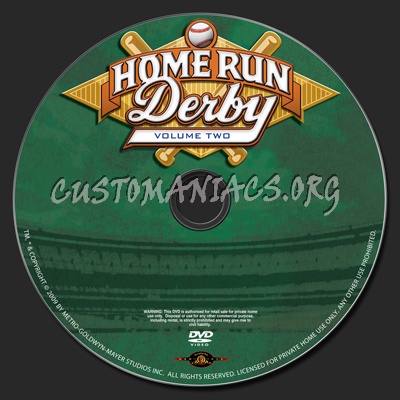 Home Run Derby dvd label