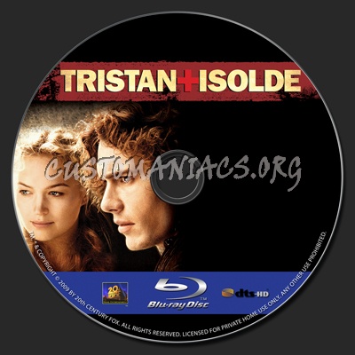 Tristan & Isolde blu-ray label