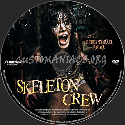 Skeleton Crew dvd label