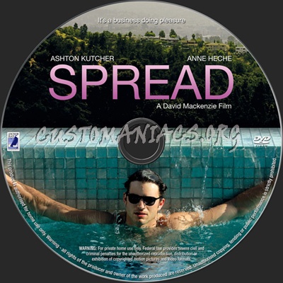 Spread dvd label