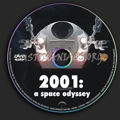 2001 - A Space Odyssey dvd label - DVD Covers & Labels by Customaniacs ...