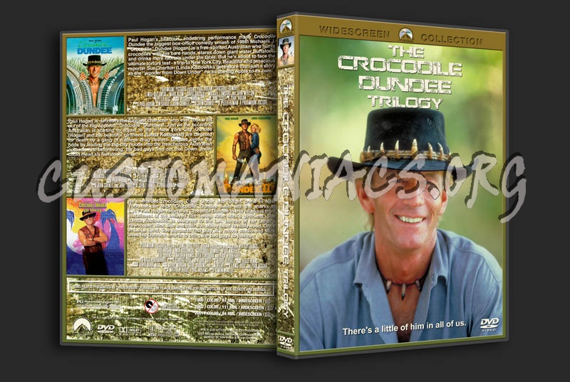 The Crocodile Dundee Trilogy dvd cover