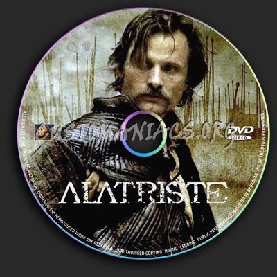 Alatriste dvd label