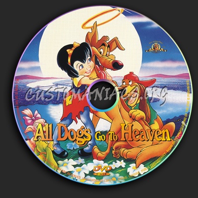 All Dogs Go To Heaven dvd label