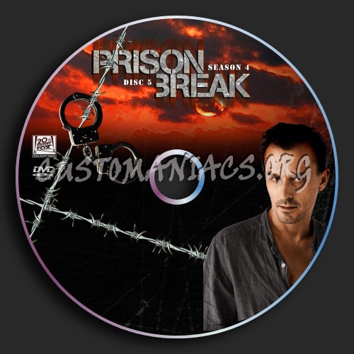 Prison Break : Season 4 : Disc 5 dvd label