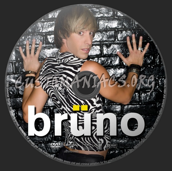 bruno dvd label