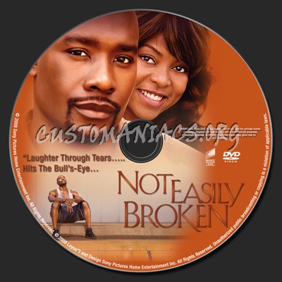 Not Easily Broken dvd label