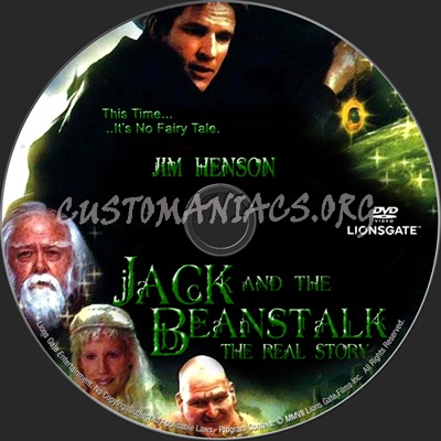 Jack and the Beanstalk - The Real Story dvd label