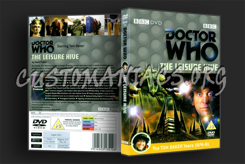 Doctor Who The Leisure Hive dvd cover