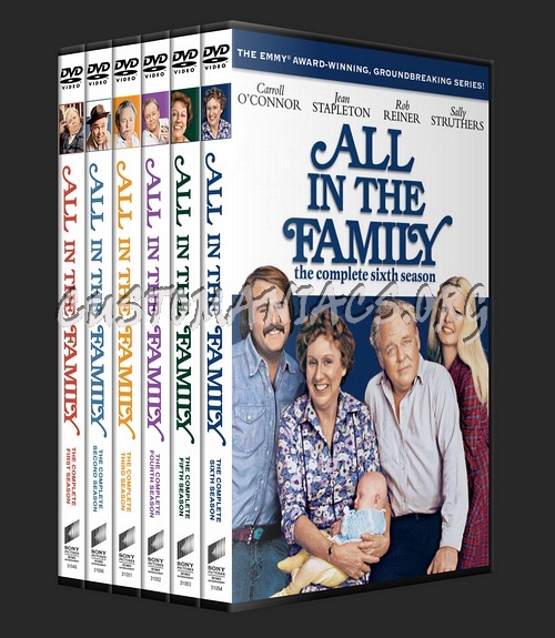 All in the Family Complete Collection dvd cover - DVD Covers