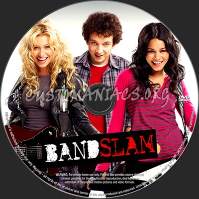 Bandslam dvd label