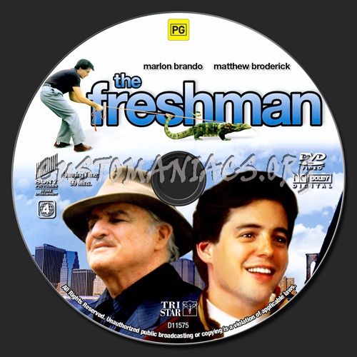 The Freshman dvd label