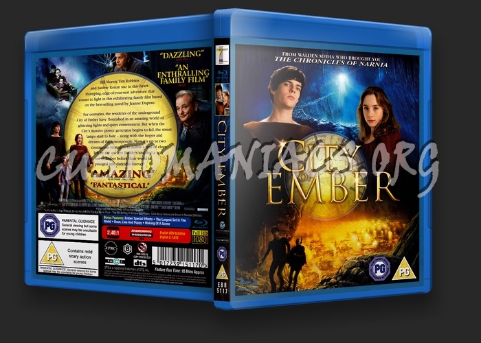 City of Ember blu-ray cover