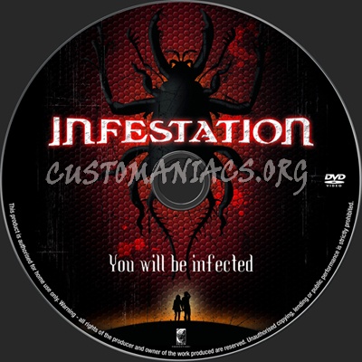 Infestation dvd label