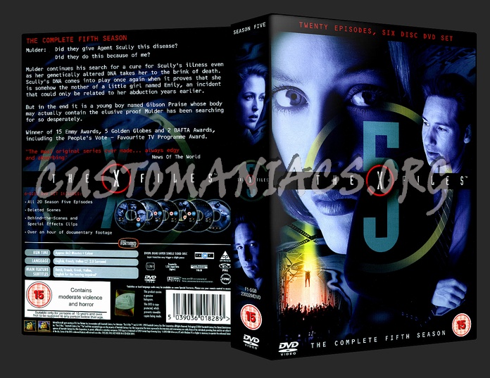 The X-Files dvd cover