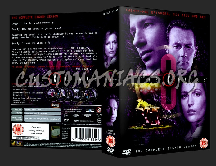 The X-Files dvd cover